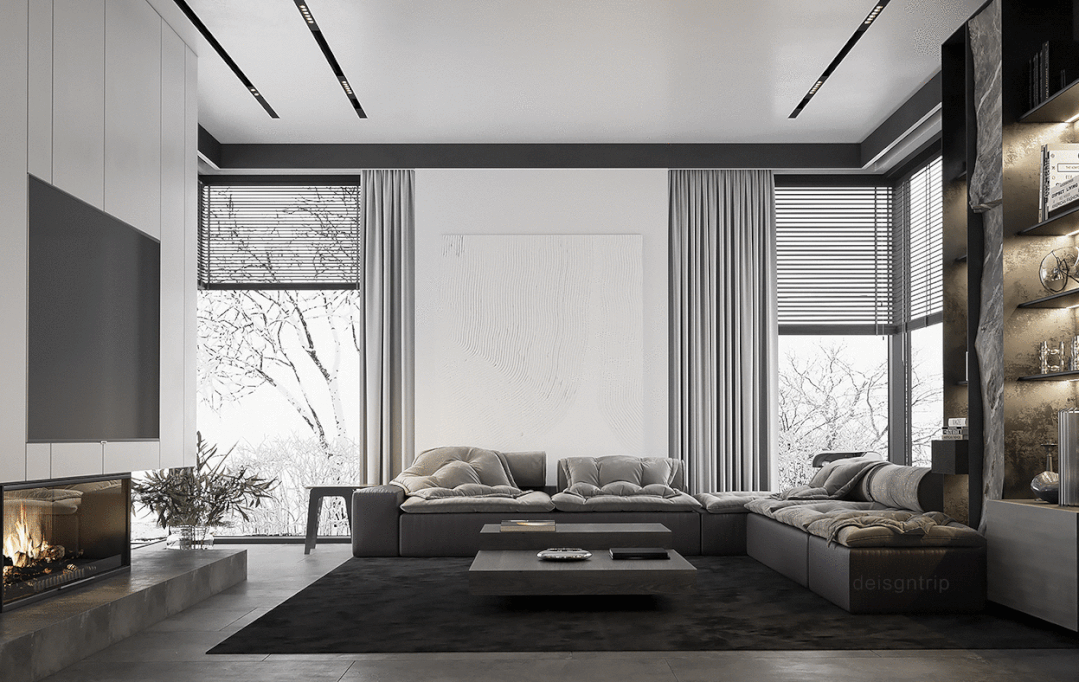 莎卡SACA:85㎡现代奢华设计,品味豪宅般高级氛围(图1) 莎卡SACA:85㎡现代奢华设计,品味豪宅般高级氛围(图1)