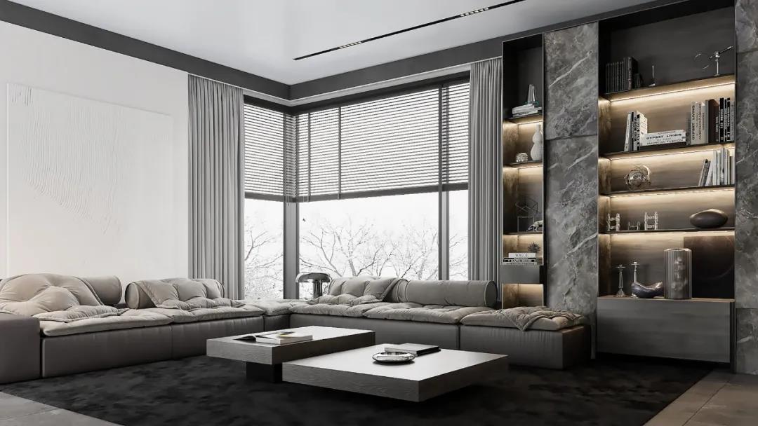 莎卡SACA:85㎡现代奢华设计,品味豪宅般高级氛围(图7) 莎卡SACA:85㎡现代奢华设计,品味豪宅般高级氛围(图7)