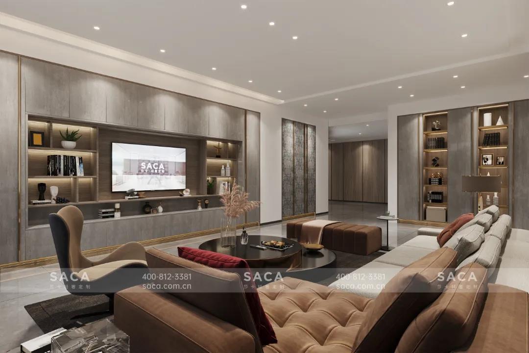 SACA：聚势谋远 携手共赢｜居然之家领导莅临SACA莎卡轻奢定制总部考察交流(图7)